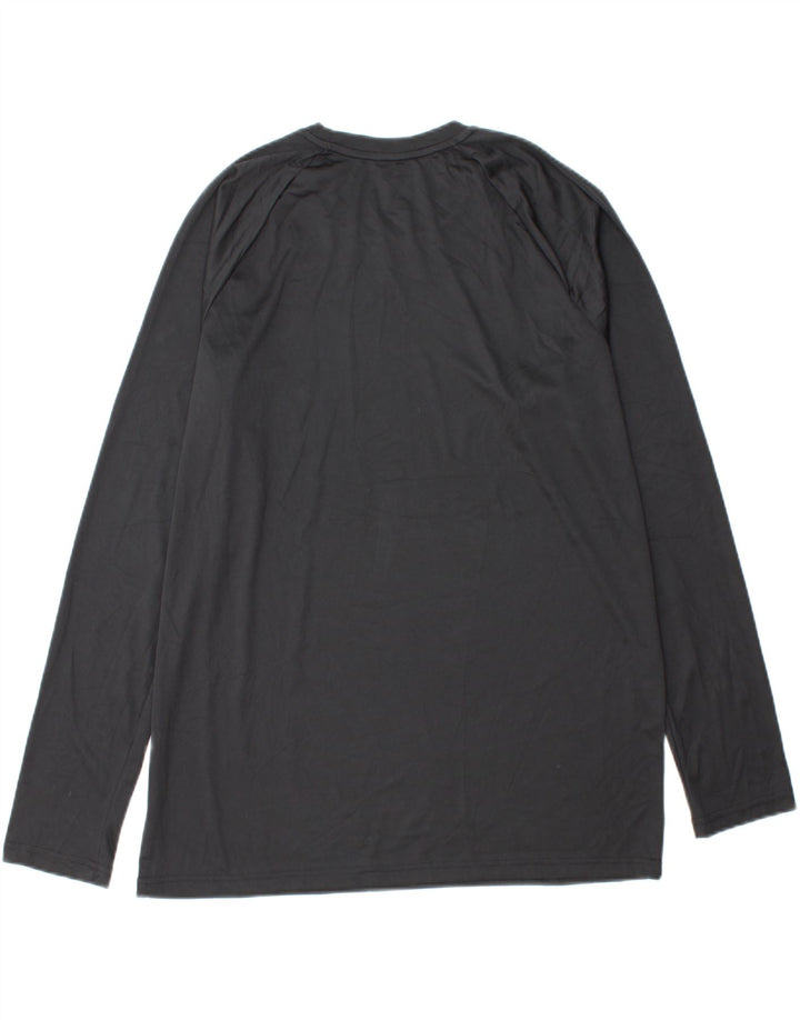 NIKE Herre Dri Fit Top Langærmet Stor Sort