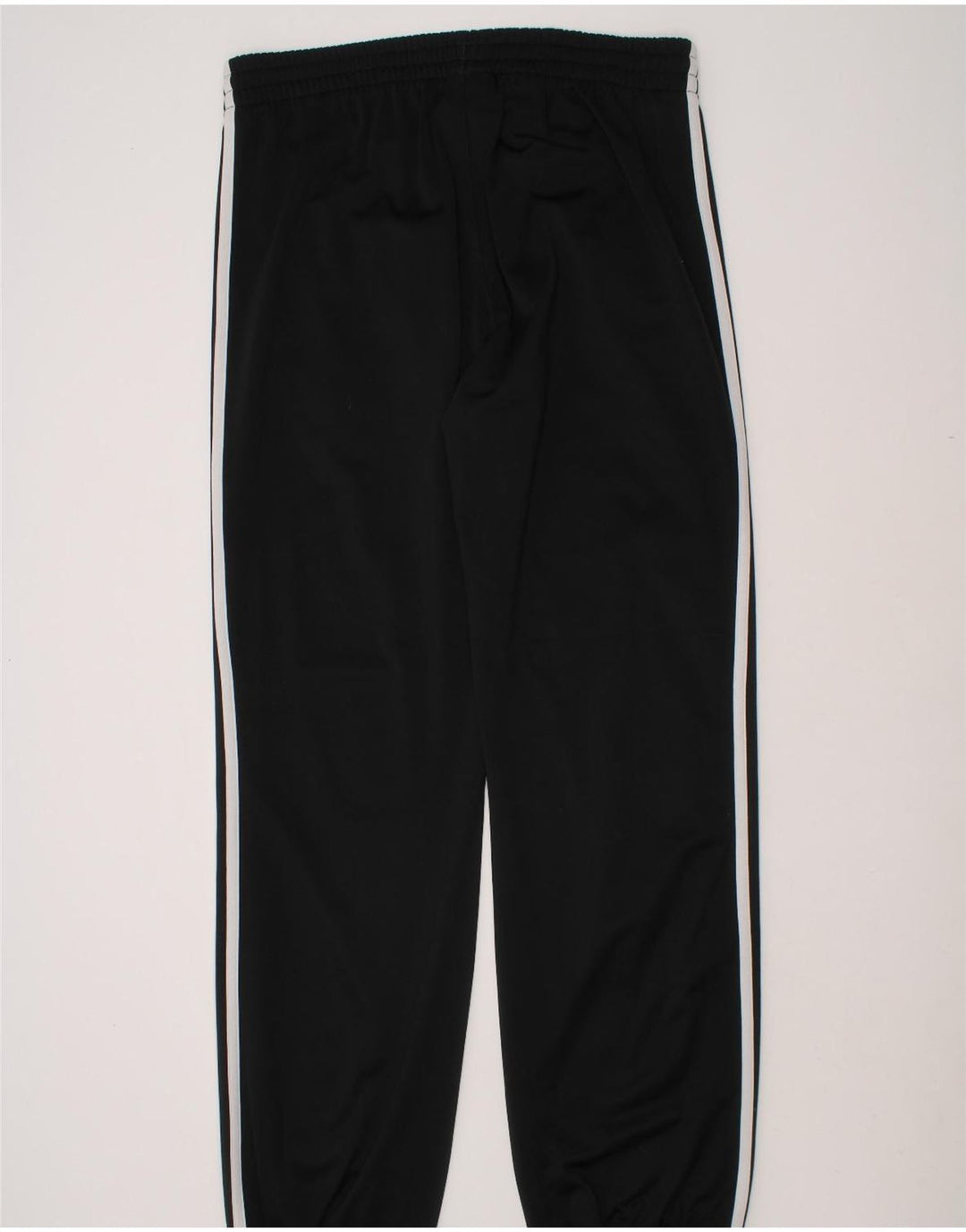 ADIDAS Boys Tracksuit Trousers Joggers 13-14 Years Black Polyester Vintage Adidas and Second-Hand Adidas from Messina Hembry 