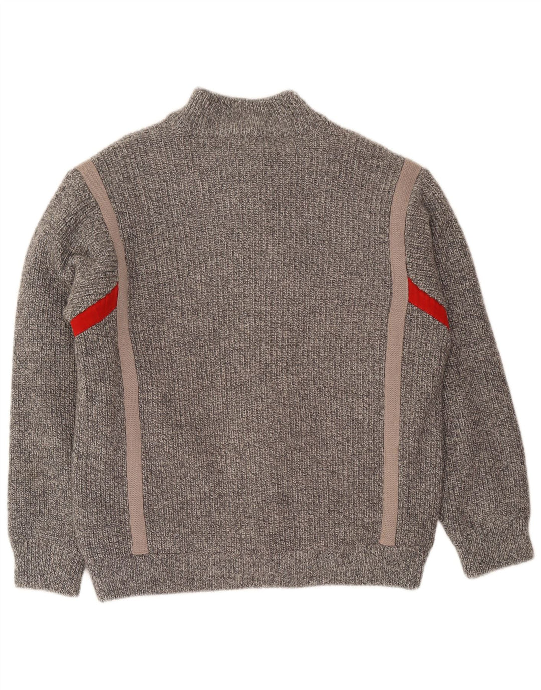 Gabriella Frattini Herre Cardigan Sweater IT 52 Stor Grå Flecked