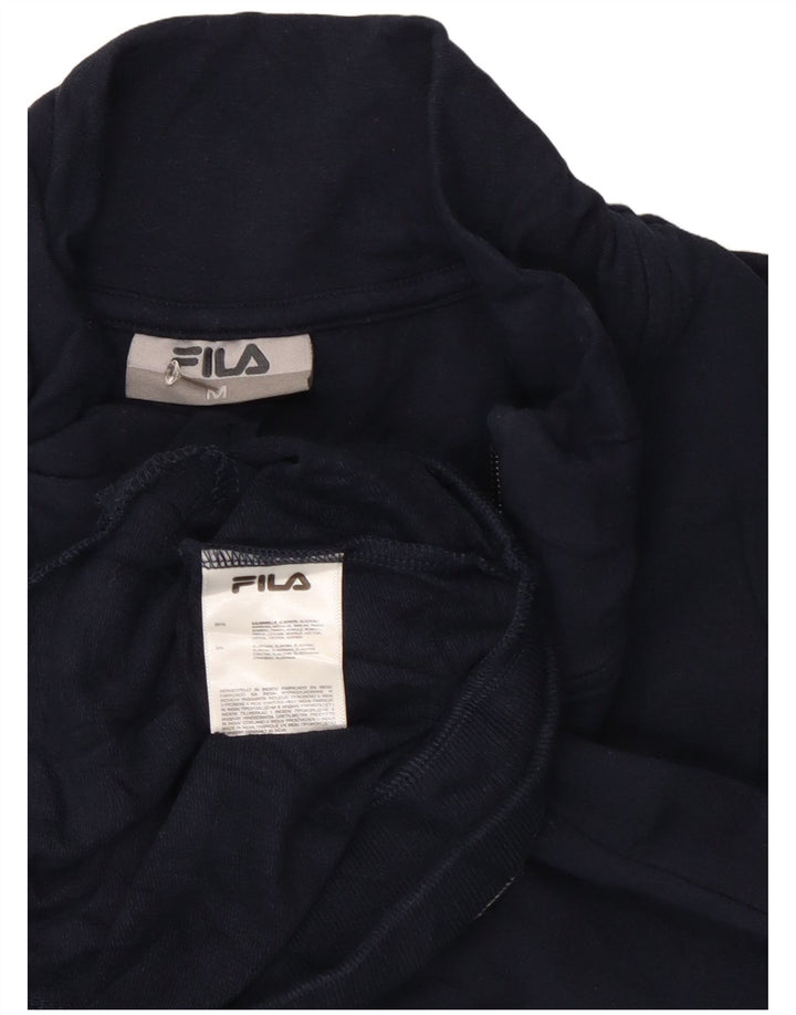 Fila Træningsdragt til mænd Topjakke Medium Marineblå Colourblock Bomuld