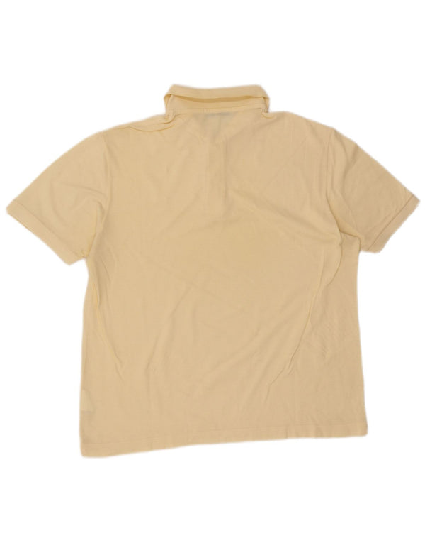 Sergio Tacchini Herre poloshirt IT 50 Medium Gul Bomuld