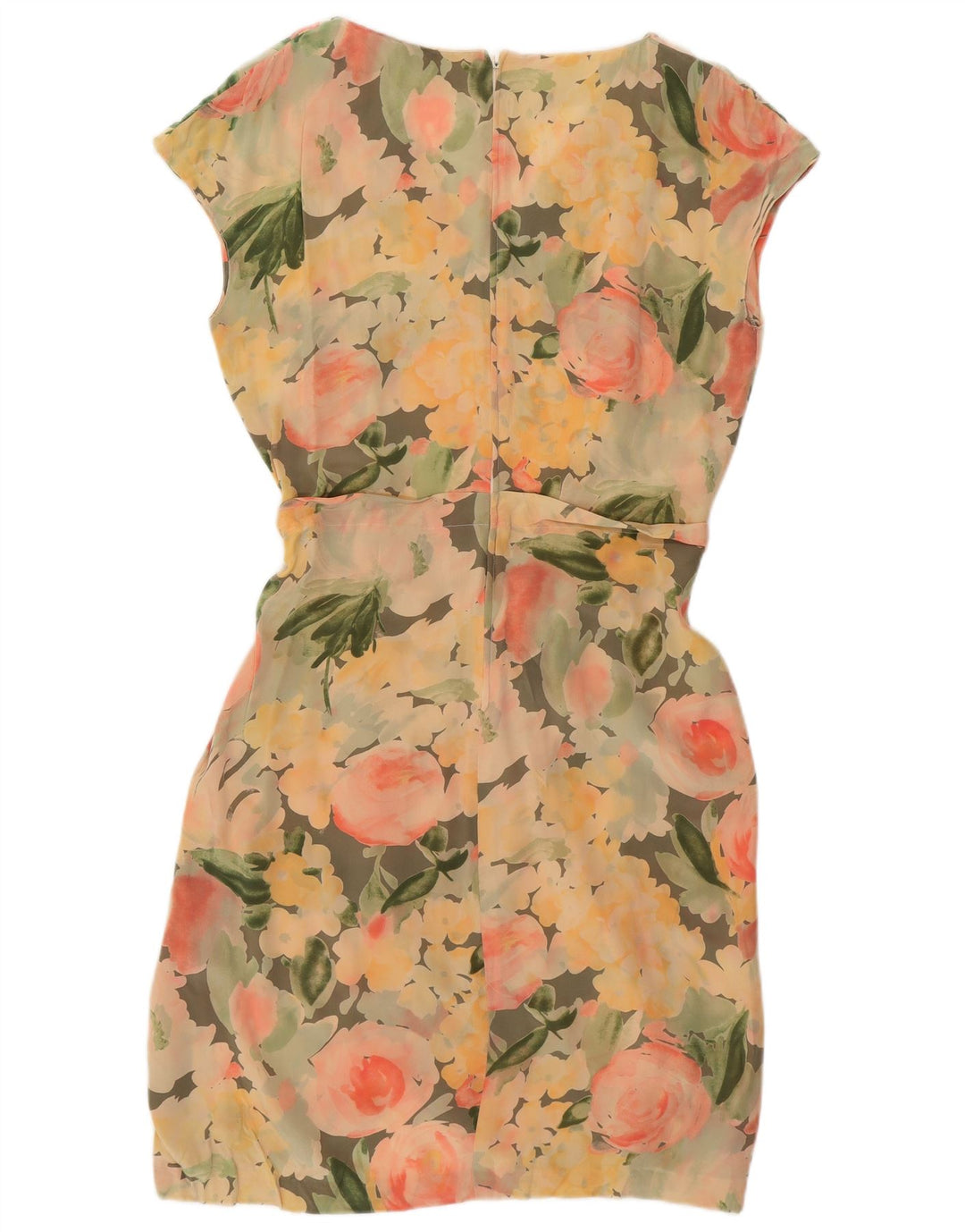 MIMMINA Kvinders Skede Kjole UK 12 Medium Multicolored Floral