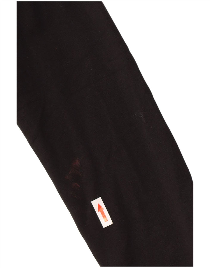 Fila Dame Grafisk Sweatshirt Jumper Lille sort bomuld