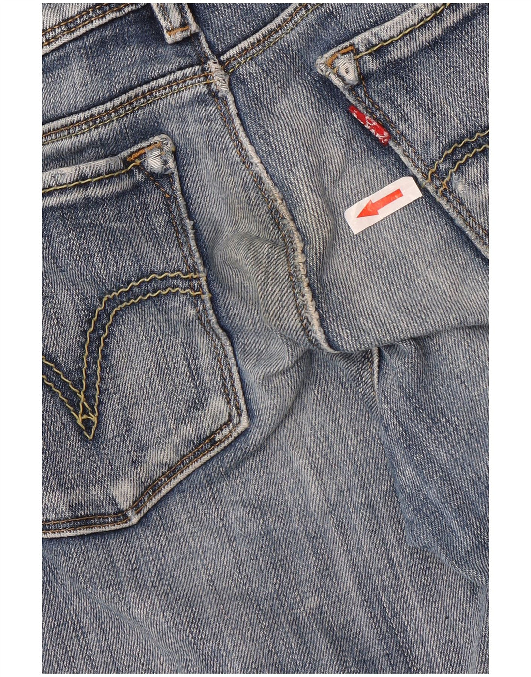 Levi's Dame 571 Slim Jeans W31 L28 Blå Bomuld