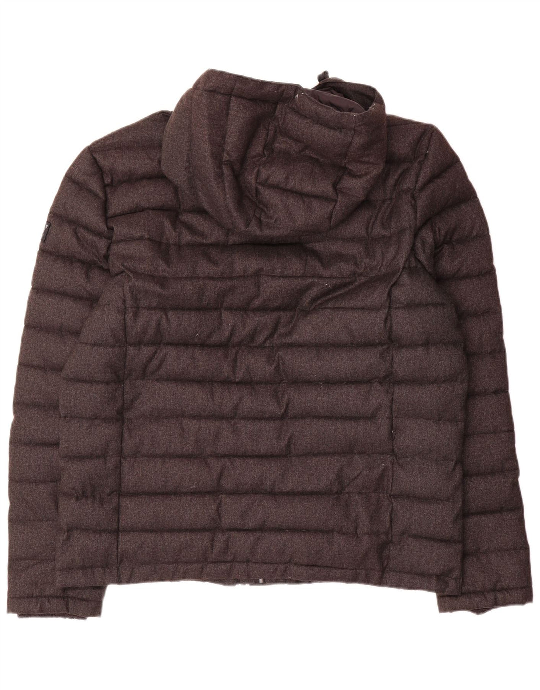 Superdry Polstret hættejakke til mænd UK 46 3XL Grå Polyester
