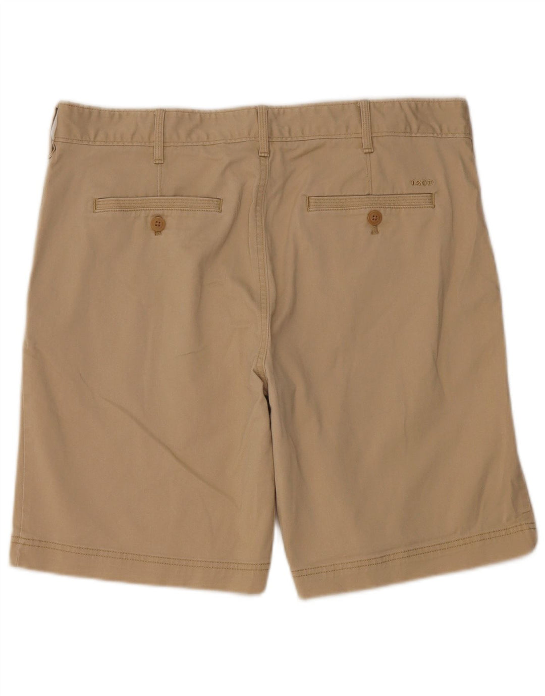 IZOD Herre Salt Water Chino Shorts W36 Stor Beige Bomuld