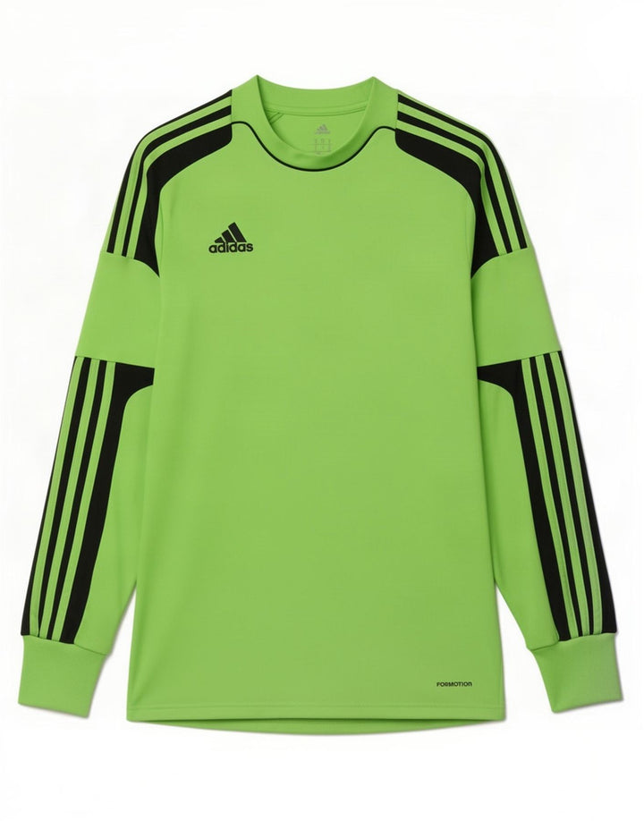 Adidas Herre Climacool Top Langærmet Medium Grøn Colourblock Polyester