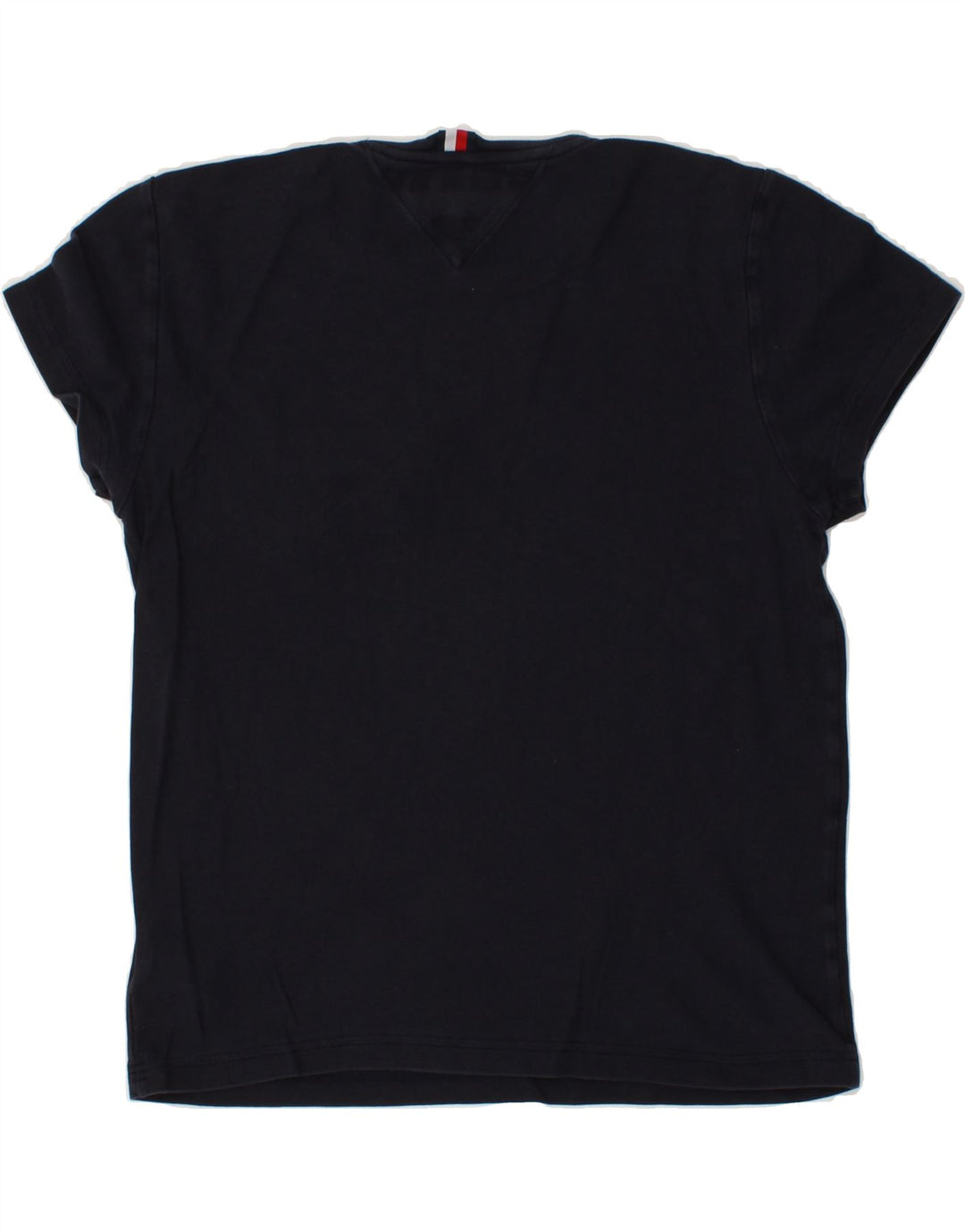 TOMMY HILFIGER Mens T-Shirt Top Medium Navy Blue Vintage Tommy Hilfiger and Second-Hand Tommy Hilfiger from Messina Hembry 