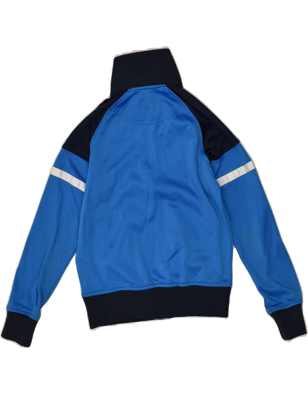 DIADORA Boys Tracksuit Top Jacket 7-8 Years Medium Blue Polyester | Vintage Diadora | Thrift | Second-Hand Diadora | Used Clothing | Messina Hembry 