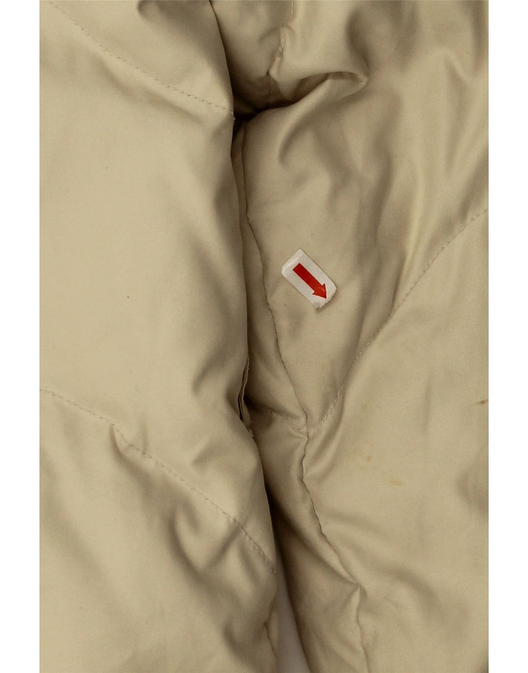 Diadora Piger Oversized Polstret Jakke 9-10 År Stor Beige Polyester