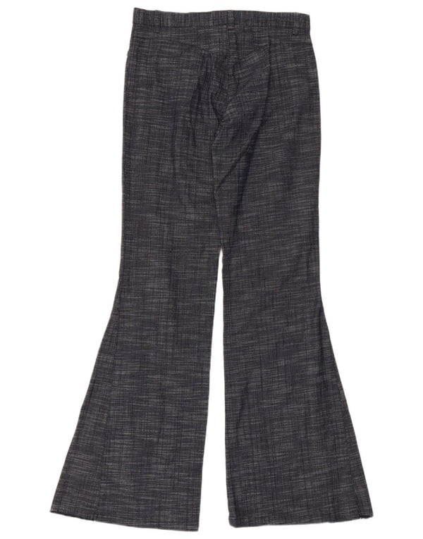 Morgan Dame Flare Casual Bukser EU 38 Medium W28 L32 Marineblå Flecked