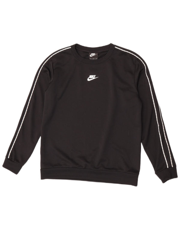 Nike Boys Sweatshirt Jumper 13-14 år XL Sort Polyester