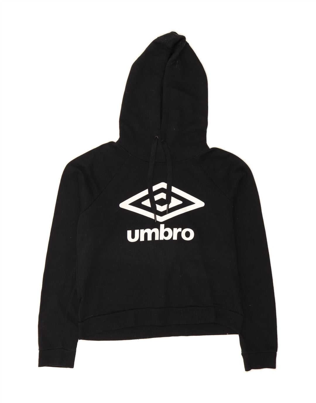 Womens Graphic Hoodie Jumper UK 14 Medium Vintage Umbro and Second-Hand Umbro from Messina Hembry 