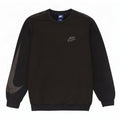 Nike grafisk sweatshirt til mænd, stor sort bomuld