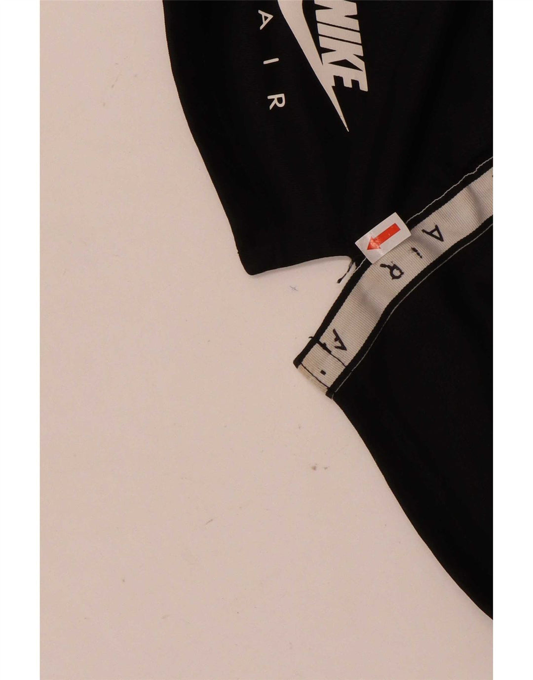 Nike grafiske sportsshorts til kvinder UK 14 Medium Sort Colourblock Polyester