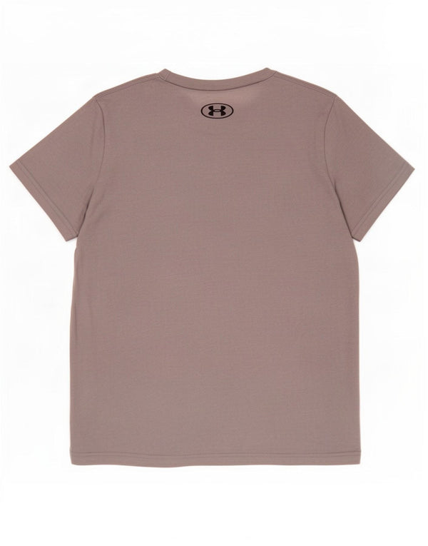 Under Armour Boys Loose Fit T-Shirt Top 7-8 år Lille Grå Bomuld