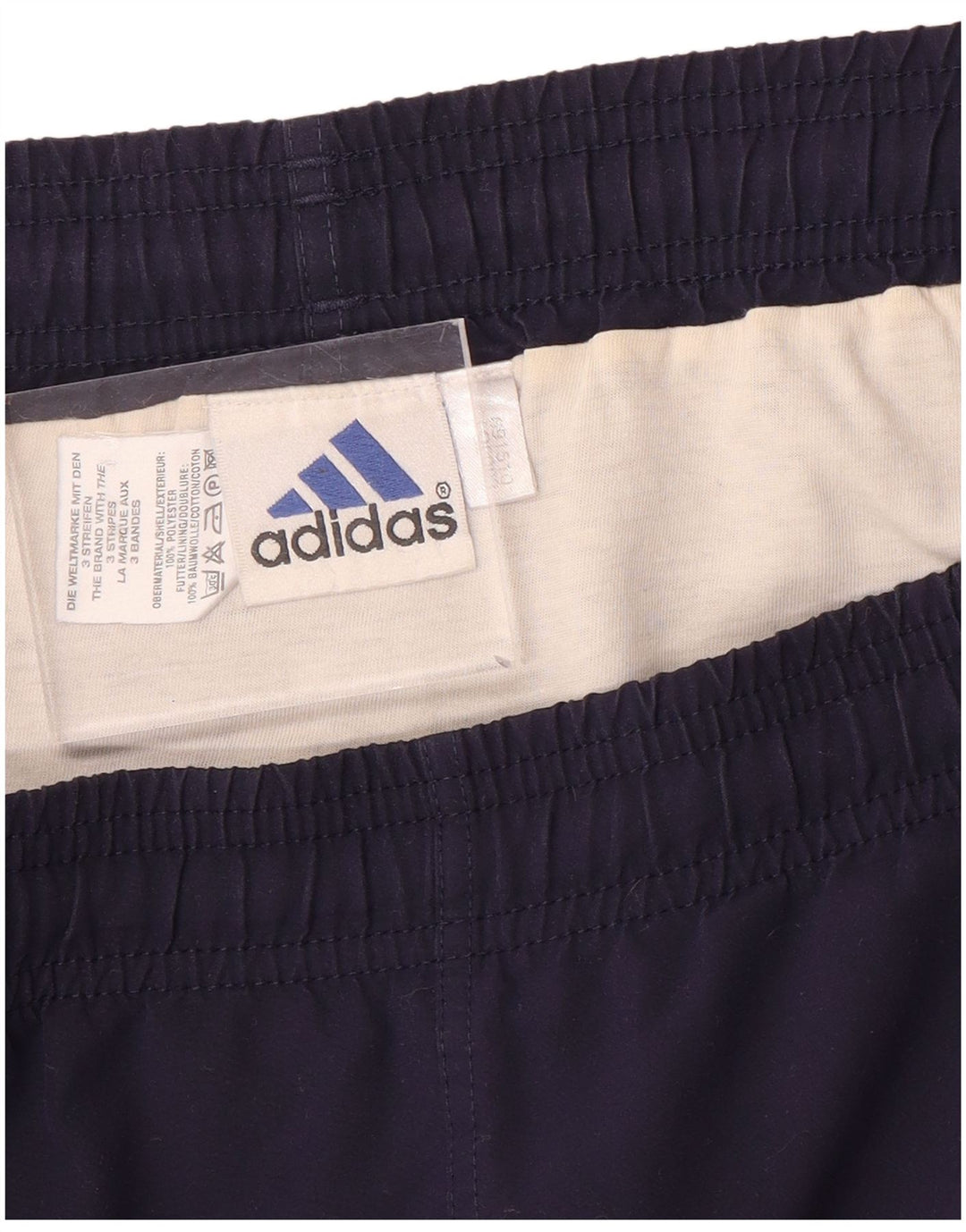 Adidas Sportsshorts til mænd store marineblå polyester