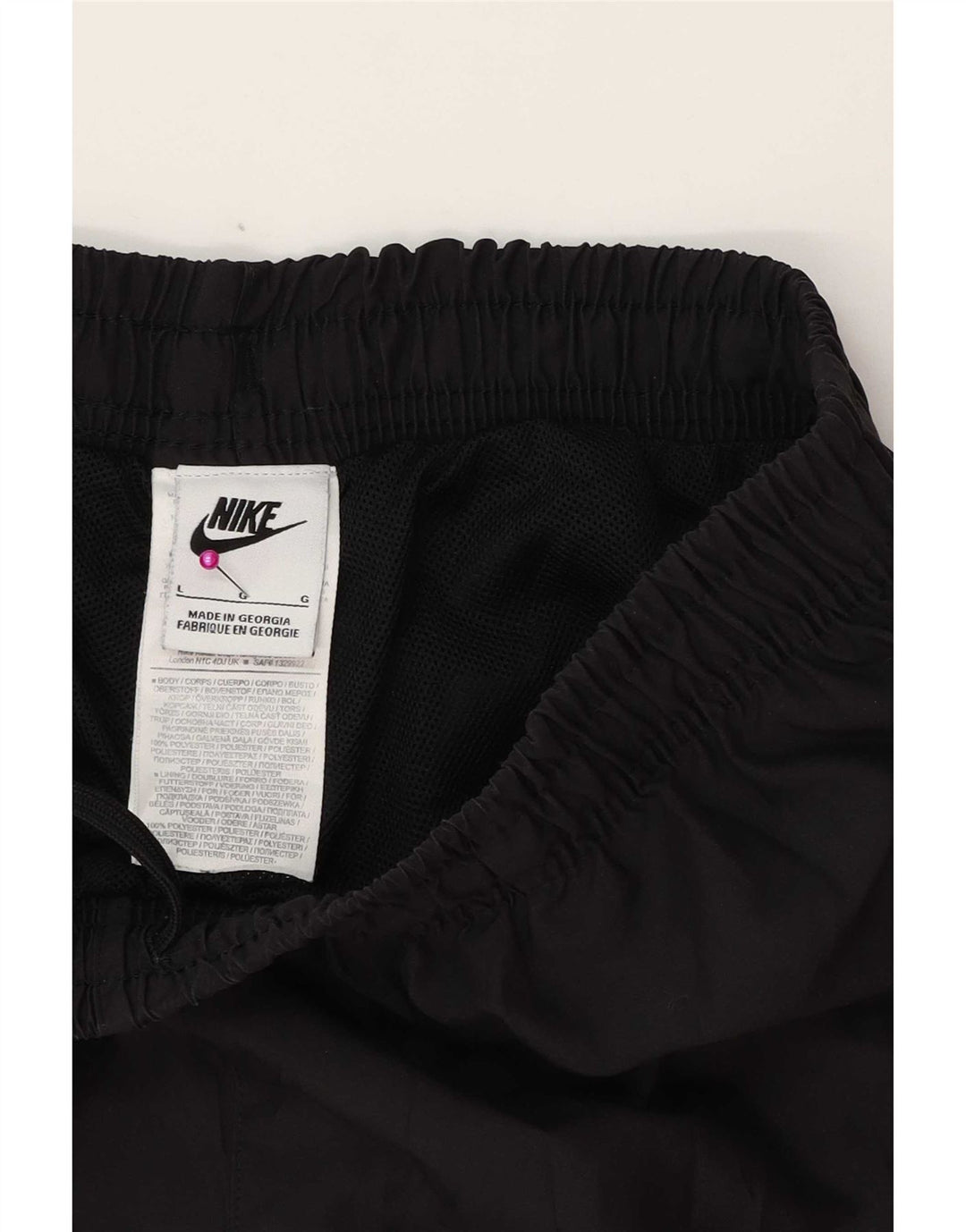 Nike Herre grafisk træningsdragt Bukser Joggers Large Sort Polyester