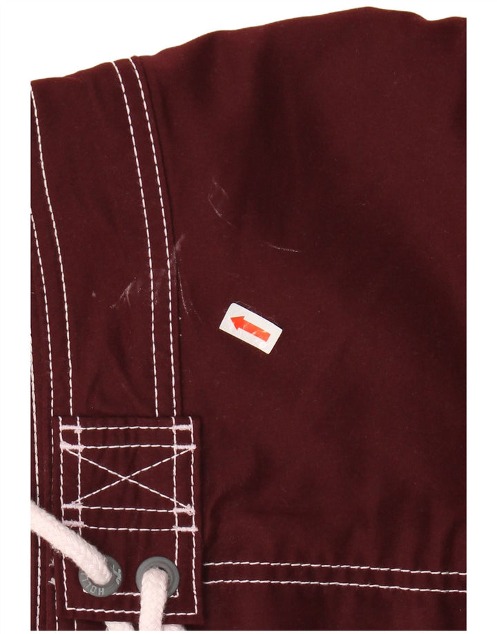 HOLLISTER Badeshorts til mænd Medium Burgundy Polyester