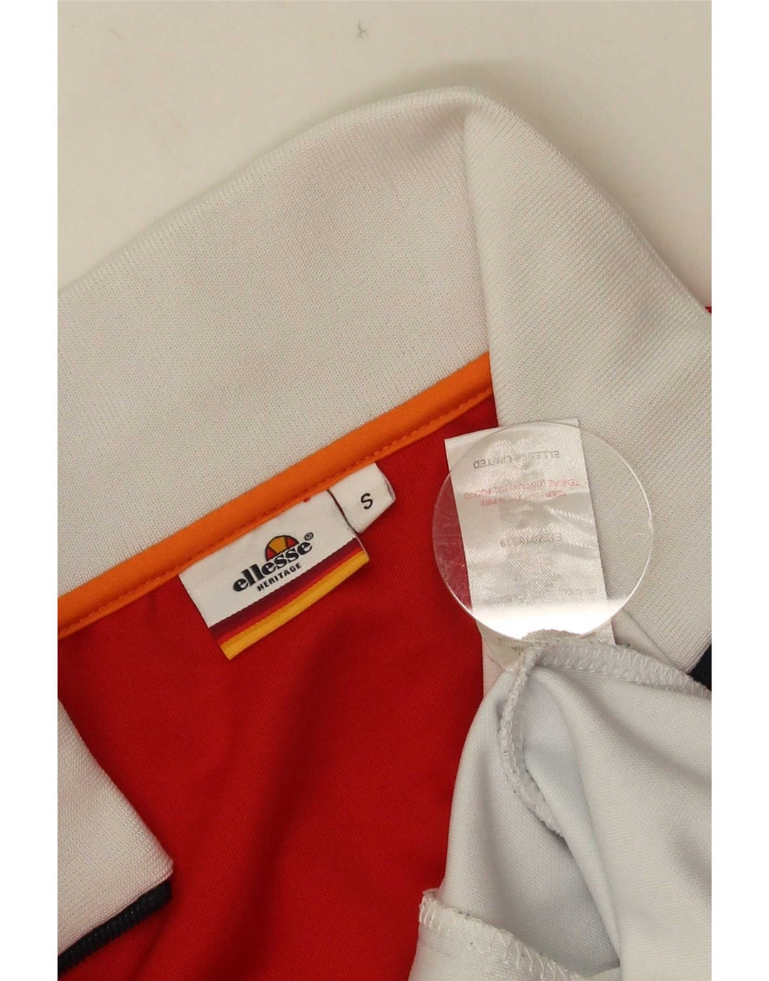 Ellesse Herre træningsdragt Topjakke Lille Hvid Colourblock Polyester