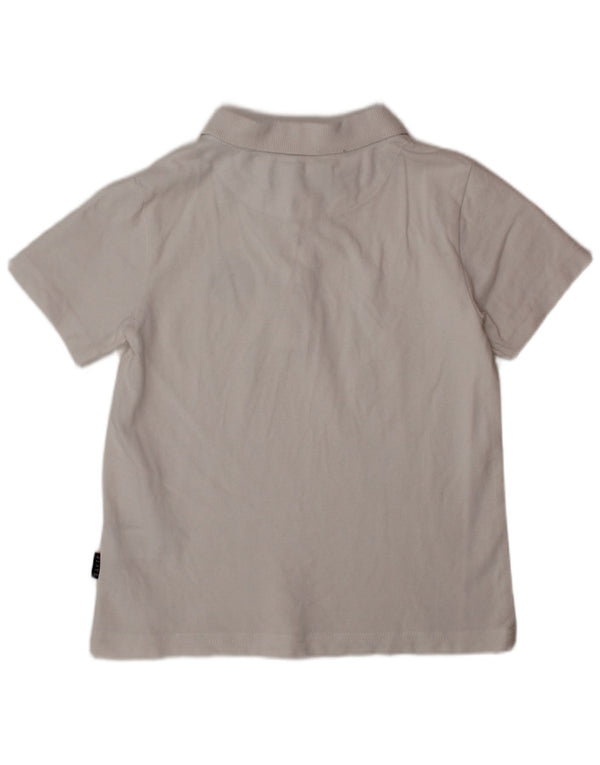 TED BAKER Drenge poloskjorte 4-5 år hvid bomuld