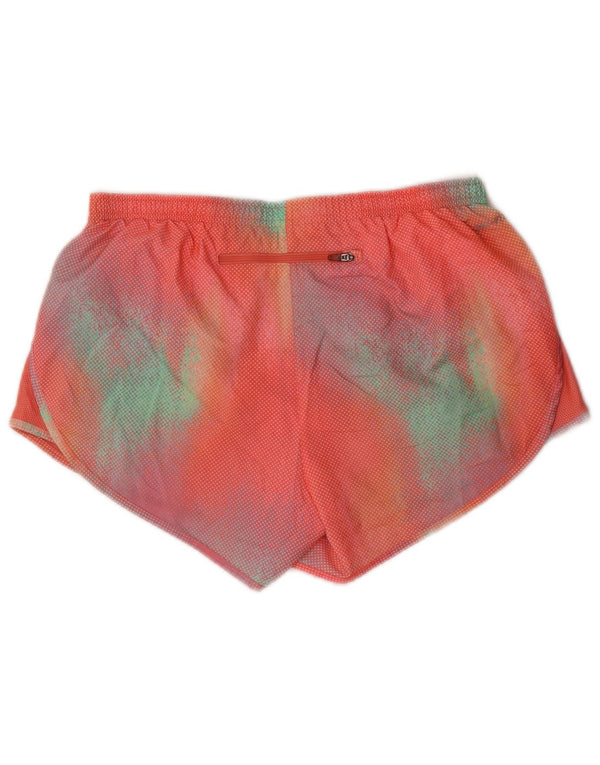 Nike Dame Dri Fit Sport Shorts UK 10 Small Multicolor Tie Dye