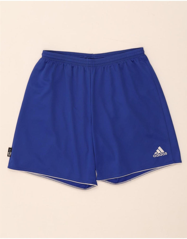 Adidas Sportsshorts til mænd store blå polyester