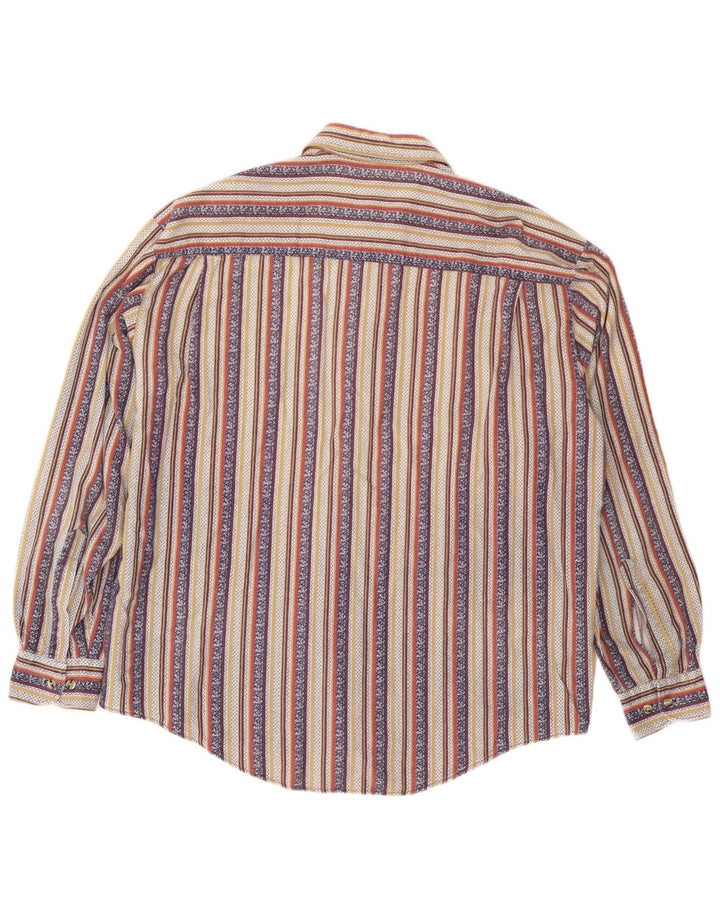 HENRY MORELL Herreskjorte str. 43/44 XL Flerfarvet Stribet