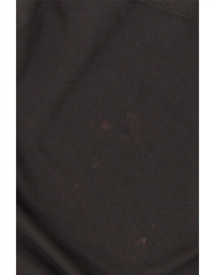 Nike Herre Dri Fit T-Shirt Top Stor Sort Bomuld