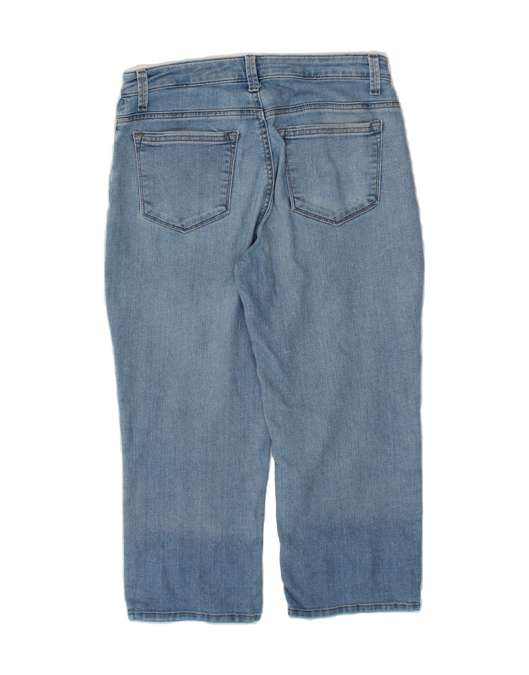 LEE Womens Mid Rise Capri Jeans W30 L21 Blue Vintage Lee and Second-Hand Lee from Messina Hembry 