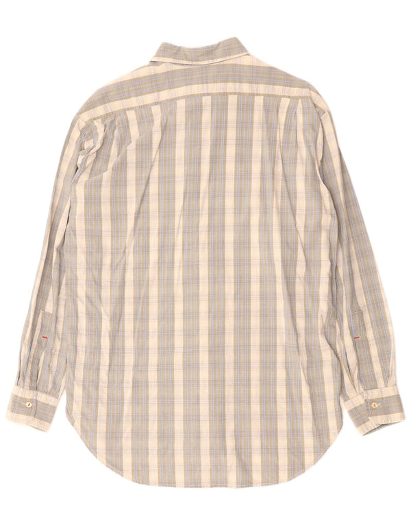 REPLAY Herreskjorte Stor grå ternet bomuld