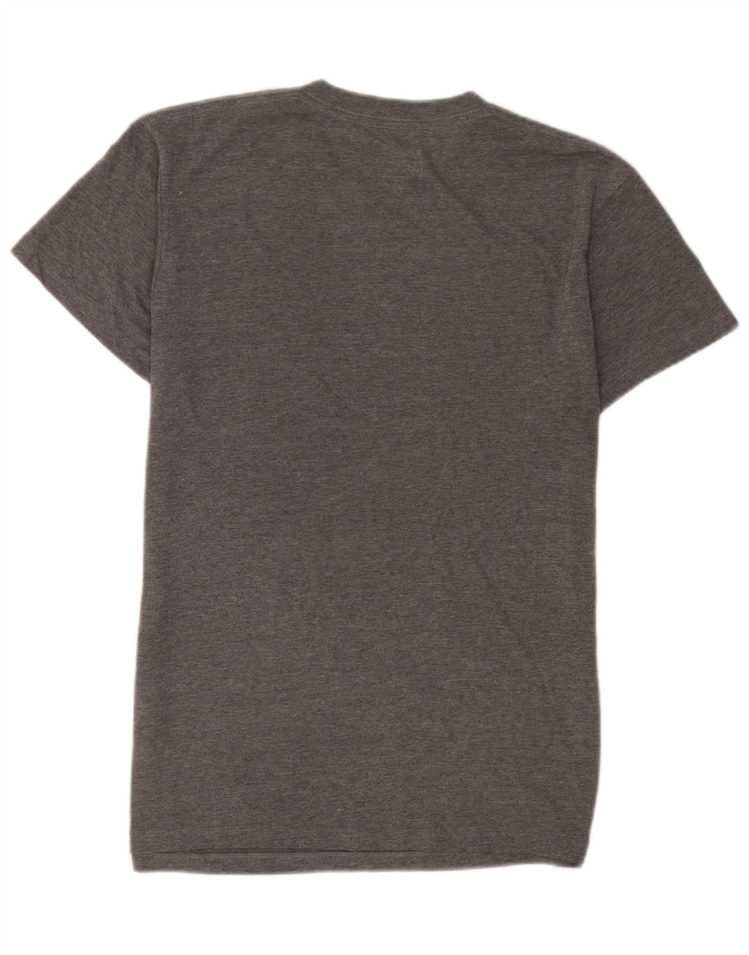 Vans Herre Custom Fit T-shirt Top Medium Grey Flecked Bomuld