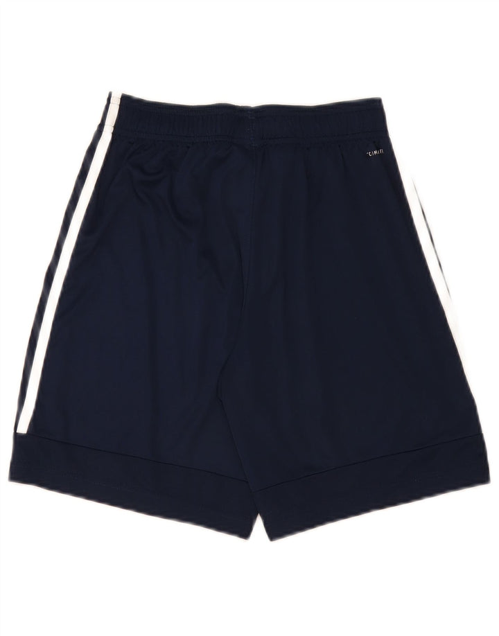 Adidas drenge Climalite sportsshorts 13-14 år marineblå polyester