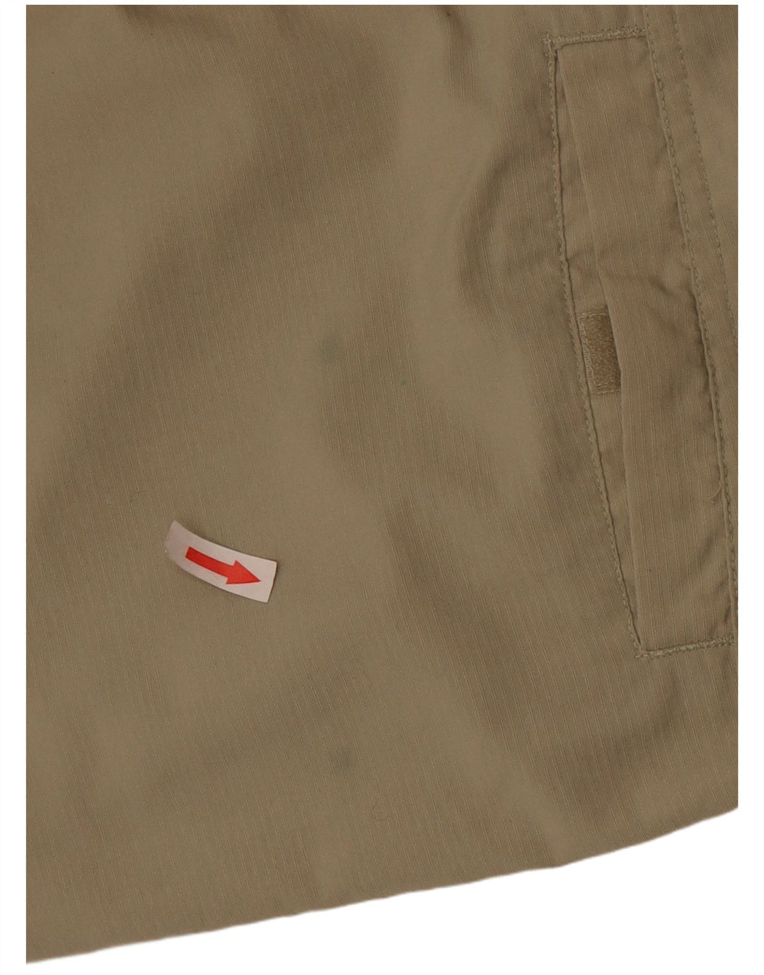 Adidas Herre Vandre Capri Bukser W32 L20 Khaki Polyamid