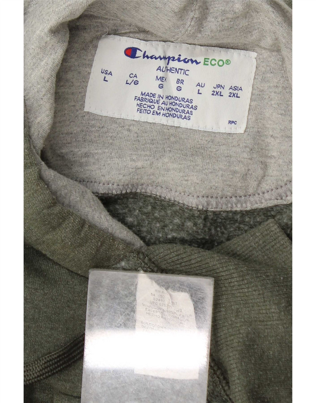 Champion Herre hættetrøje Jumper Large Khaki Bomuld