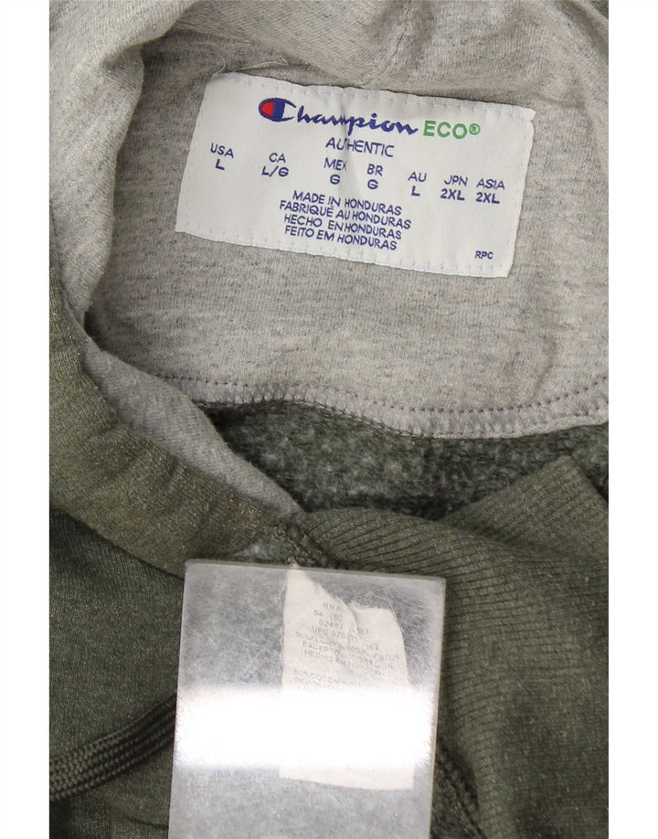 Champion Herre hættetrøje Jumper Large Khaki Bomuld