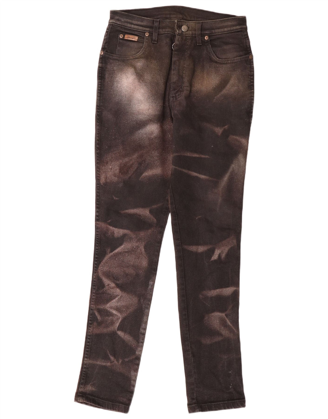 Wrangler Slim Jeans til kvinder W34 L32 Brown Tie Dye