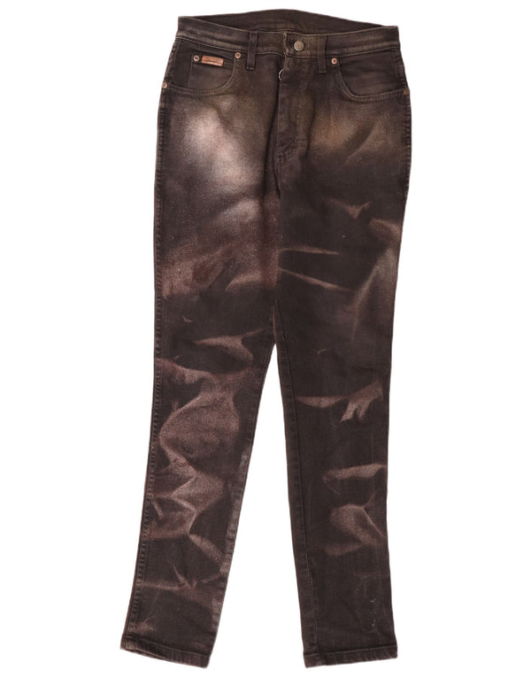 Wrangler Slim Jeans til kvinder W34 L32 Brown Tie Dye