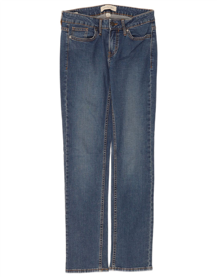 Calvin Klein Lige Jeans til kvinder W30 L30 Blå