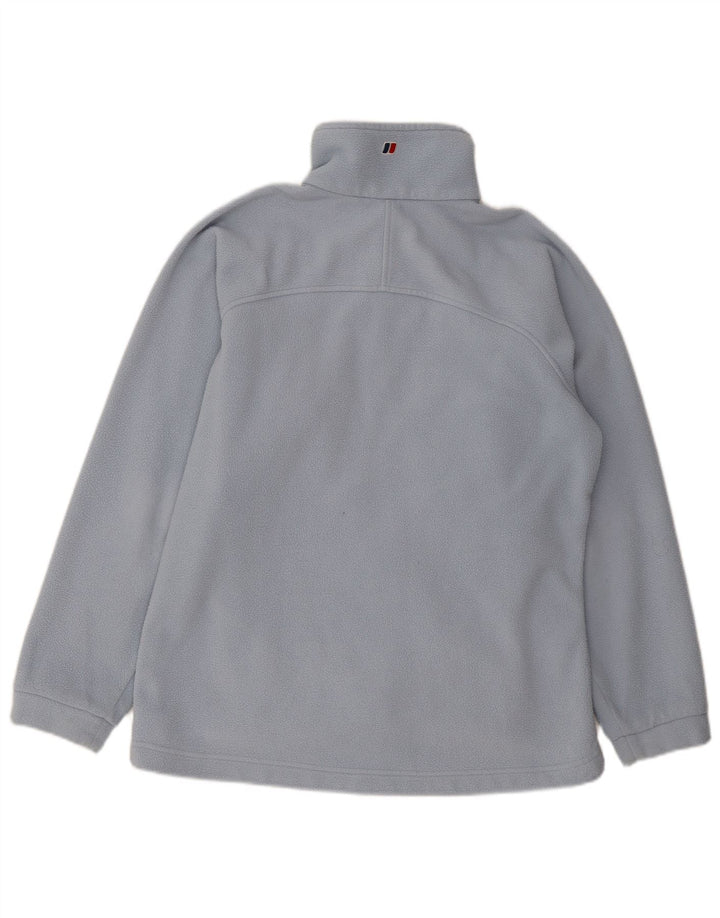 Berghaus Dame Fleece Jumper UK 16 Stor Blå Polyester