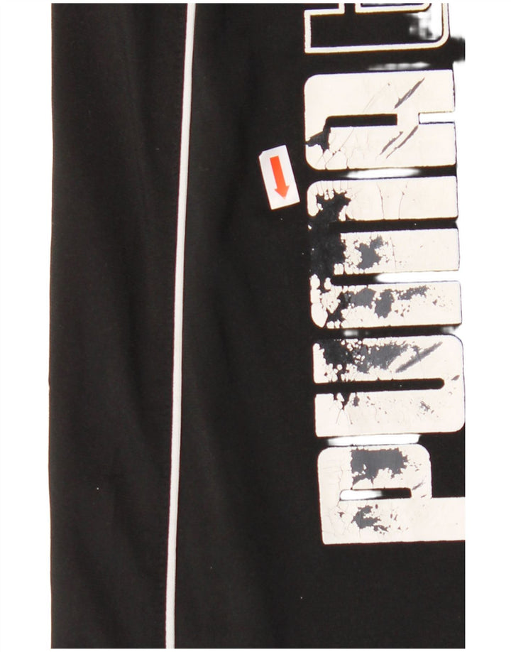 PUMA Drenge Grafisk træningsdragt Bukser Joggers 13-14 år XL Sort