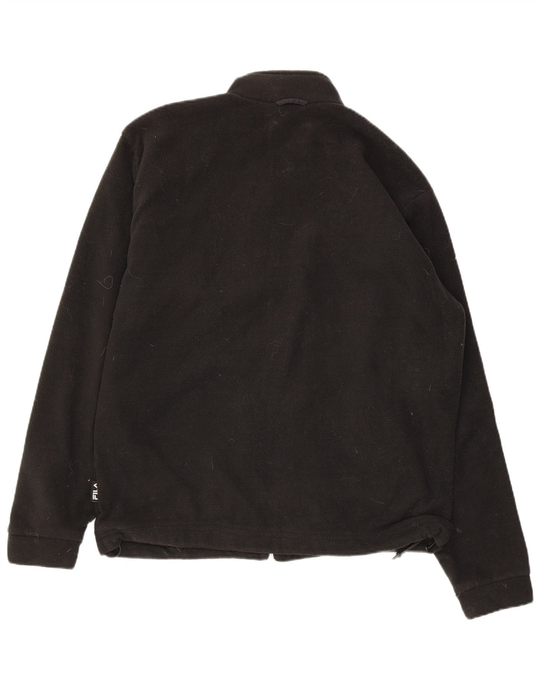 FILA Fleecejakke til mænd UK 40 Stor Sort Polyester