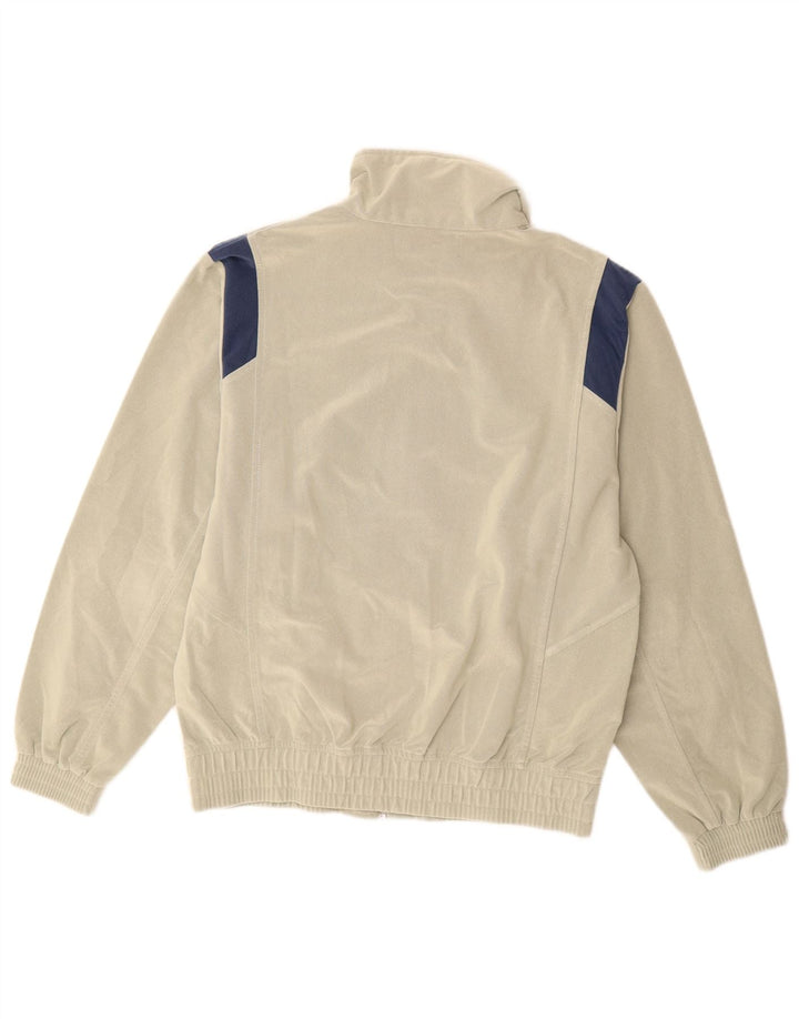 KAPPA Træningsdragt til mænd, topjakke, lille Beige Colourblock Polyester