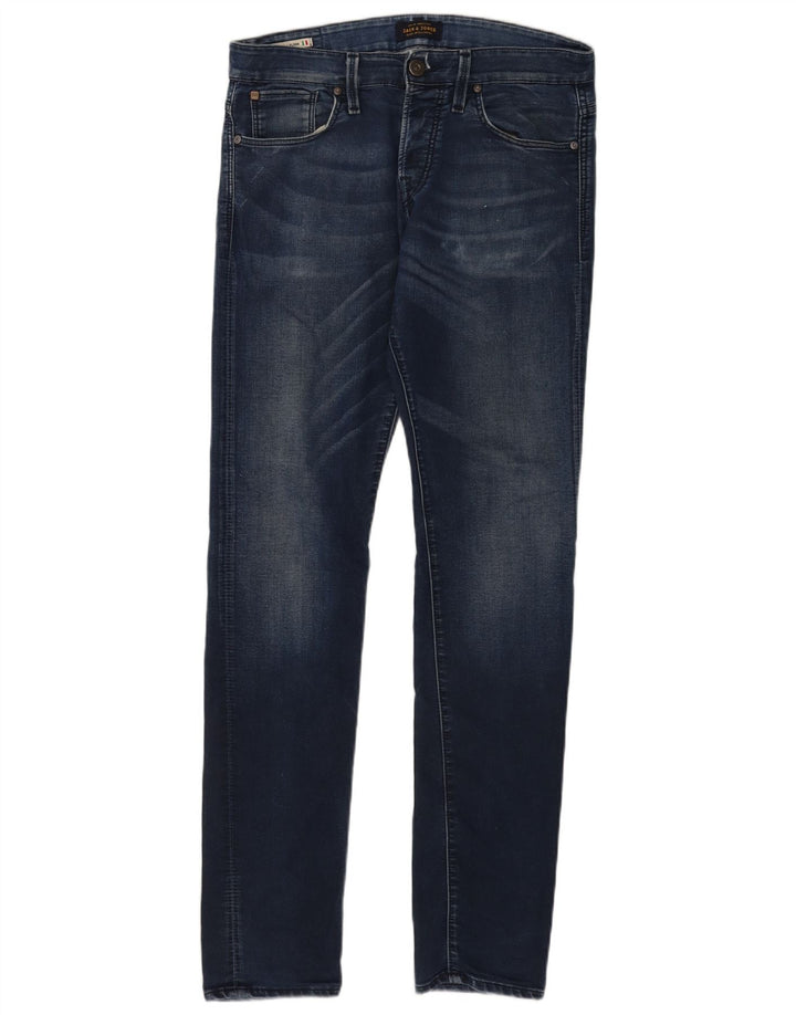 Jack & Jones Herre GLENN Slim Jeans W31 L34 Blå