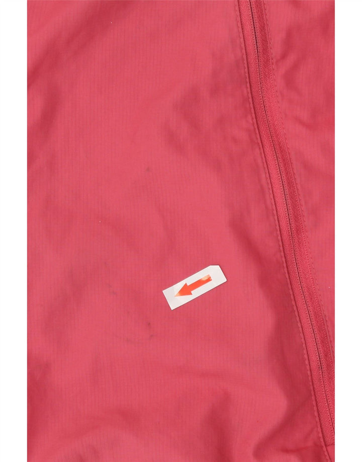 Nike Dame Storm-Fit regnjakke UK 12 Medium Pink Colourblock Polyester