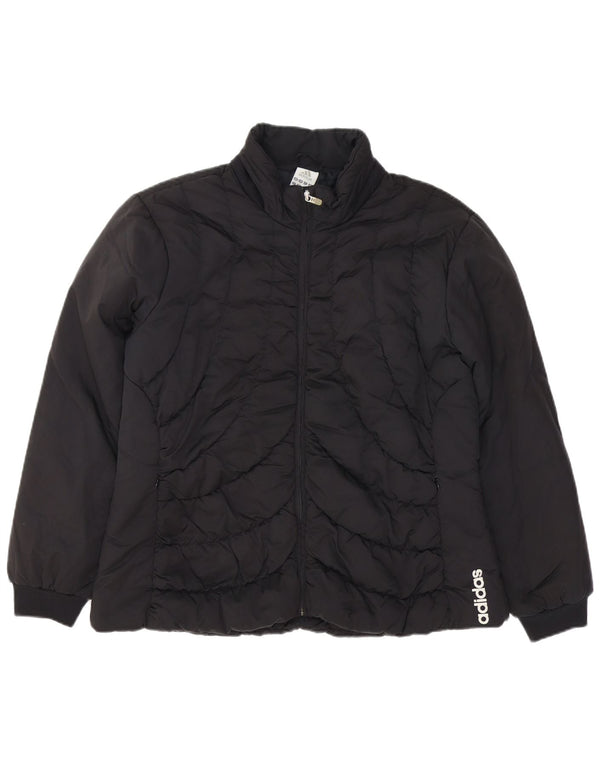 ADIDAS Polstret Damejakke UK 22 3XL Sort Polyester