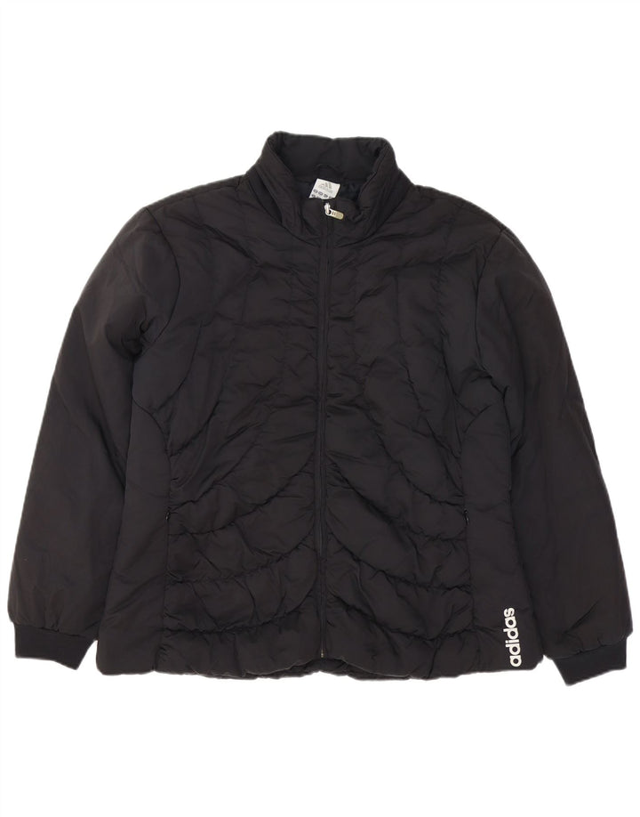 ADIDAS Polstret Damejakke UK 22 3XL Sort Polyester