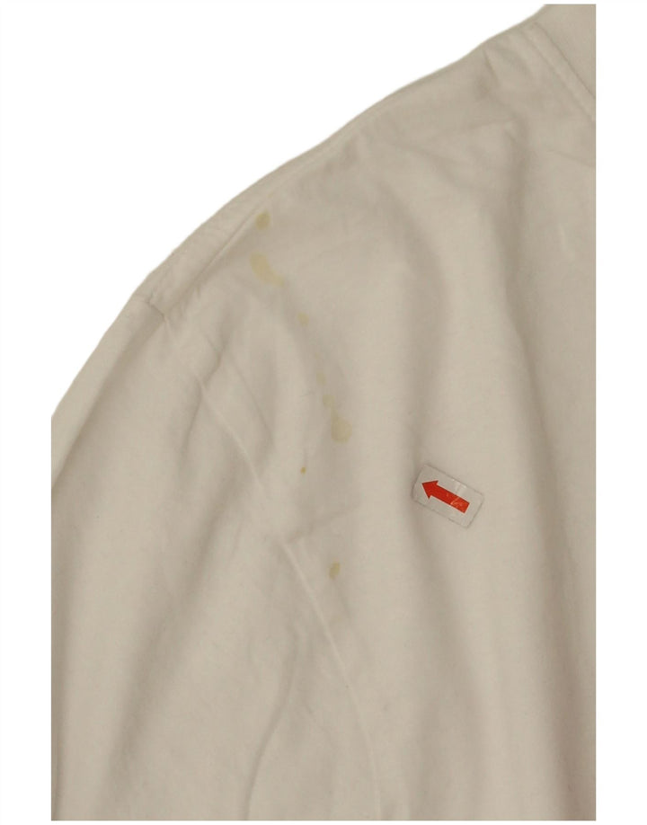 Billabong Herre Grafisk Top Langærmet XL Hvid Bomuld