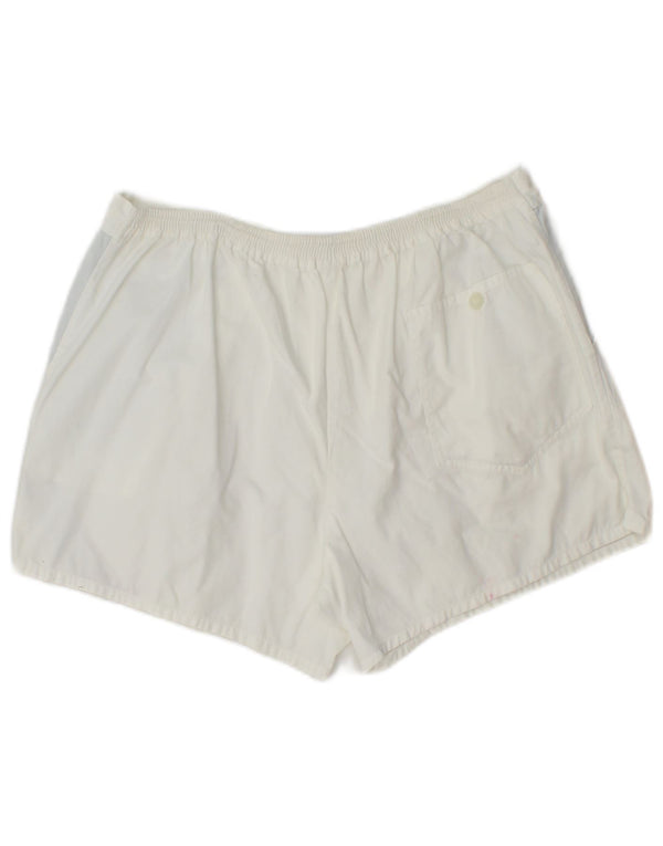 Vintage Herre Tennis Chino Shorts W32 Medium White