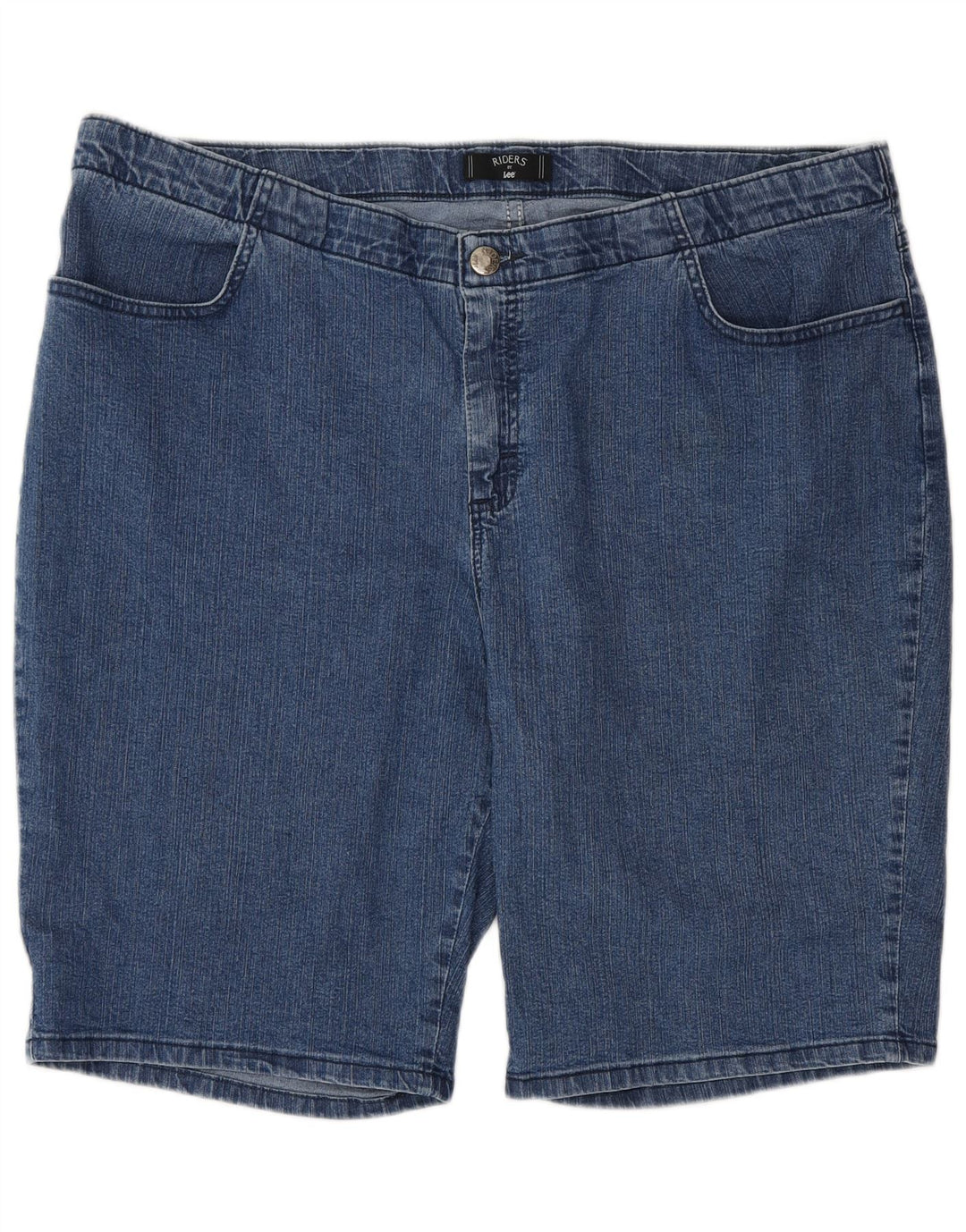 Lee Womens Riders Denim Shorts US 20 3XL W40 Blå Bomuld